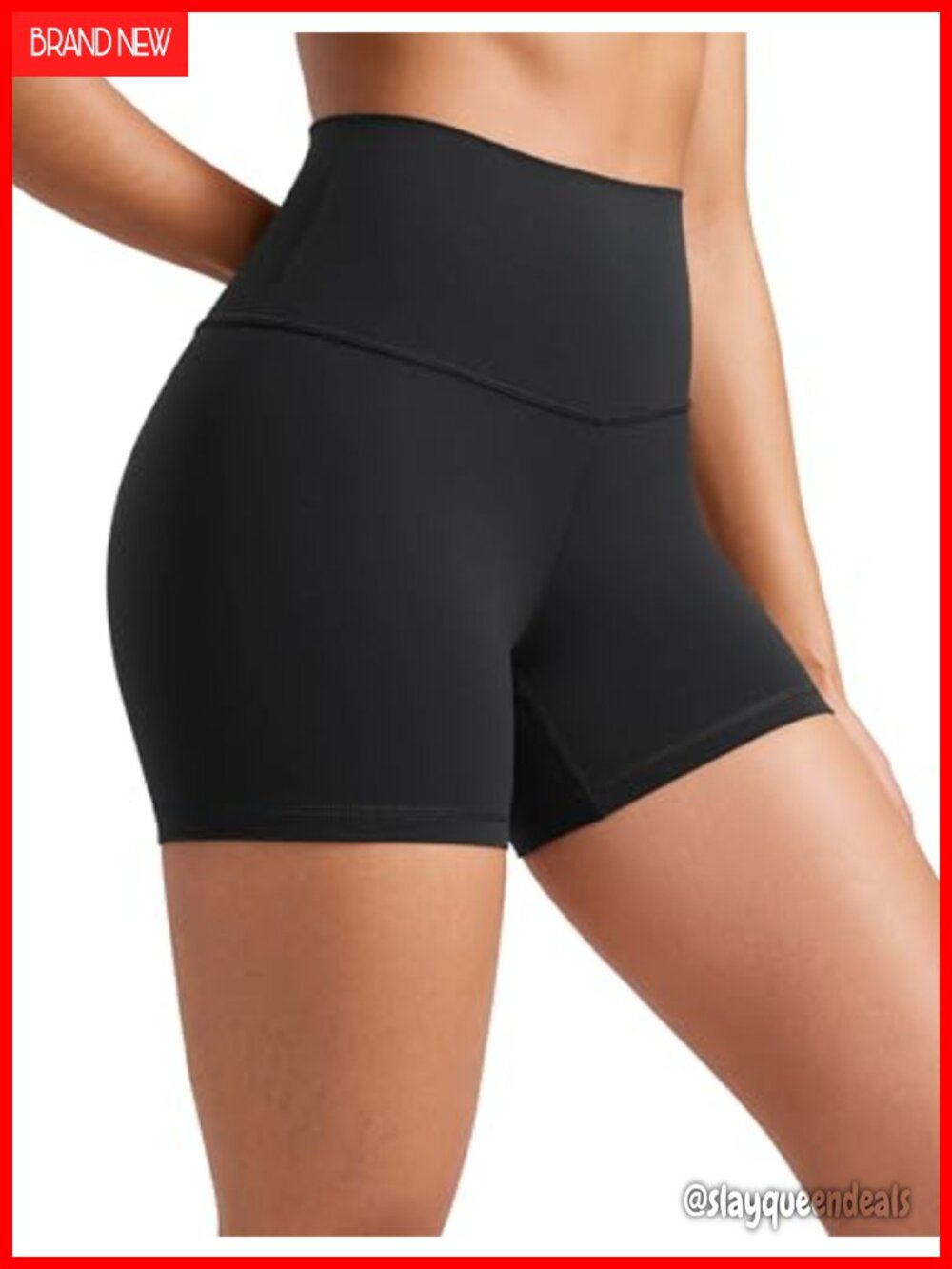 Butterluxe High Rise Biker Shorts 4" Soft Stretchy Yoga Gym Pilates